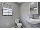 Simple bathroom with shower/tub combo and vanity at 3912 W San Pedro St, Tampa, FL 33629