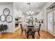 Kitchen with breakfast nook and glass-top table at 804 S Fremont Ave, Tampa, FL 33606