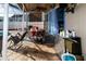 Relaxing poolside patio with table and chairs at 12528 Roseland Dr, New Port Richey, FL 34654