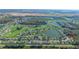 Aerial view showcasing home location in community at 10516 Moshie Ln, San Antonio, FL 33576