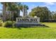 Tampa Bay Golf & Country Club entrance sign at 10516 Moshie Ln, San Antonio, FL 33576
