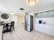 Updated kitchen with stainless steel appliances and breakfast nook at 12637 2Nd Isle, Hudson, FL 34667