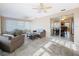 Spacious sunroom with water views and plenty of natural light at 12637 2Nd Isle, Hudson, FL 34667