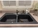 Modern double kitchen sink with stylish faucet at 21146 Fountain View Ln # 4102, Lutz, FL 33558