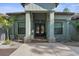Charming home exterior with a welcoming entrance and well-manicured landscaping at 7376 Fall St, Brooksville, FL 34613