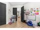 Playful hallway with fun decorations and a convenient pass-through at 7376 Fall St, Brooksville, FL 34613