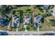 Aerial view highlighting the property's location within a community at 13235 Legends Trl, Dade City, FL 33525