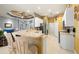 Well-equipped kitchen featuring a breakfast bar and ample counter space at 13235 Legends Trl, Dade City, FL 33525