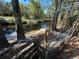 Peaceful river view with wooden fence at 3234 Ella Ln, New Port Richey, FL 34655