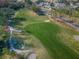Golf course community aerial view at 9609 Brookdale Dr, New Port Richey, FL 34655