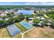 Community tennis and basketball courts at 10724 Burning Bush Ter, Land O Lakes, FL 34638