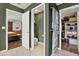 Clean hallway with access to bedroom, bathroom and closet at 10724 Burning Bush Ter, Land O Lakes, FL 34638