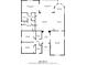 1981 sq ft floor plan, 3 bedrooms, 2.5 baths, Gathering room, screened porch at 13455 Niti Dr, Hudson, FL 34669