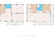 Two-story home floor plan showcasing Gathering room, garage, and bedrooms at 13822 Judy Ave, Hudson, FL 34667