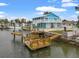 Charming waterfront home with private dock and boat lift at 13822 Judy Ave, Hudson, FL 34667