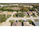 Aerial view of residential neighborhood street at 14120 Whitecap Ave, Hudson, FL 34667