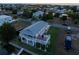 Two-story home on waterfront lot with large deck and boat at 3340 Oleander Dr, Hernando Beach, FL 34607