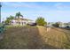 Large backyard with agility equipment, great for pets at 3340 Oleander Dr, Hernando Beach, FL 34607