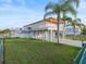 Two story home, elevated, with large yard at 3340 Oleander Dr, Hernando Beach, FL 34607