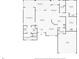 One-story floor plan with 3 bedrooms and 2 bathrooms at 3470 Cedar Crest Loop, Spring Hill, FL 34609