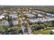 Wide aerial showing community layout and canal at 4231 Richmere Dr # 3D, New Port Richey, FL 34652