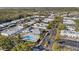 Community overview with pool and shuffleboard at 4231 Richmere Dr # 3D, New Port Richey, FL 34652