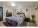 Cozy bedroom with a large bed and plenty of space at 4231 Richmere Dr # 3D, New Port Richey, FL 34652