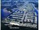 Aerial view of Gulf Harbors community on the Gulf of Mexico at 5102 Blue Heron Dr, New Port Richey, FL 34652