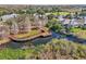 Community boardwalk over calm waters at 7302 Melogold Cir, Land O Lakes, FL 34637