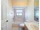 Simple bathroom with shower/tub combo at 9519 Green Needle Dr, New Port Richey, FL 34655