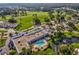 Community pool and surrounding lounge area at 11509 Sinatra Ct, New Port Richey, FL 34654