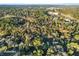 Aerial view of property showcasing home and pool at 21000 Nina Ln, Brooksville, FL 34601