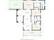 Floor plan displays a 3-bedroom, 2-bathroom home at 21000 Nina Ln, Brooksville, FL 34601