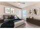 Spacious bedroom with a bed, neutral colors and window at 262 Hartford Ct, Spring Hill, FL 34609