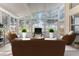 Relaxing sunroom furnished for comfortable living at 262 Hartford Ct, Spring Hill, FL 34609