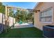 Backyard with gym equipment, patio, and grill at 29703 69Th N St, Clearwater, FL 33761