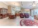Elegant dining room adjacent to kitchen and living areas at 7425 Nature Walk Dr, Spring Hill, FL 34606