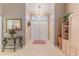 Bright and spacious foyer with tile flooring and double doors at 7425 Nature Walk Dr, Spring Hill, FL 34606