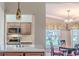 Modern kitchen with stainless steel appliances and ample counter space at 7425 Nature Walk Dr, Spring Hill, FL 34606