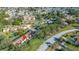 Aerial view of the property's location and surrounding area at 11445 Orleans Ln, Port Richey, FL 34668