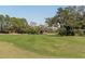 Expansive green golf course with mature trees at 2595 Royal Liverpool Dr, Tarpon Springs, FL 34688