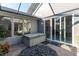 Relaxing hot tub in a private, paved courtyard at 2595 Royal Liverpool Dr, Tarpon Springs, FL 34688