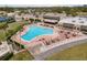 Relax by the community pool with patio seating at 3417 Lori Ln # 2, New Port Richey, FL 34655