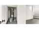 Unfinished basement with water heater and storage space at 4712 Stonepointe Pl, Tampa, FL 33634