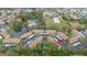 Aerial view showing the condo location and amenities at 6604 Spring Flower Dr # 23, New Port Richey, FL 34653