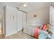 Bedroom with a daybed and large closet, offering ample storage at 6604 Spring Flower Dr # 23, New Port Richey, FL 34653