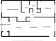 Floor plan showing a 2 bed, 2 bath layout with screened porch at 6604 Spring Flower Dr # 23, New Port Richey, FL 34653