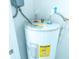 Energy efficient water heater in a closet at 9211 Century Dr, Spring Hill, FL 34606