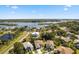 Neighborhood overview showcasing waterfront property at 1005 Mizzen Ct, Tarpon Springs, FL 34689