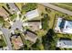 High-angle view of houses in a residential area at 1005 Mizzen Ct, Tarpon Springs, FL 34689